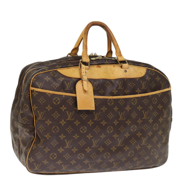 LOUIS VUITTON Monogram Alize 24H Boston Bag M41399 LV Auth bs14229 - Picture 1 of 16